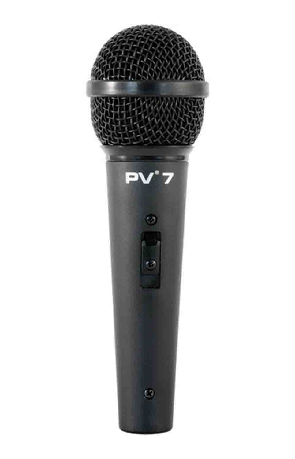 Peavey PV7 Microphone with XLR to XLR Cable - Hollywood DJ