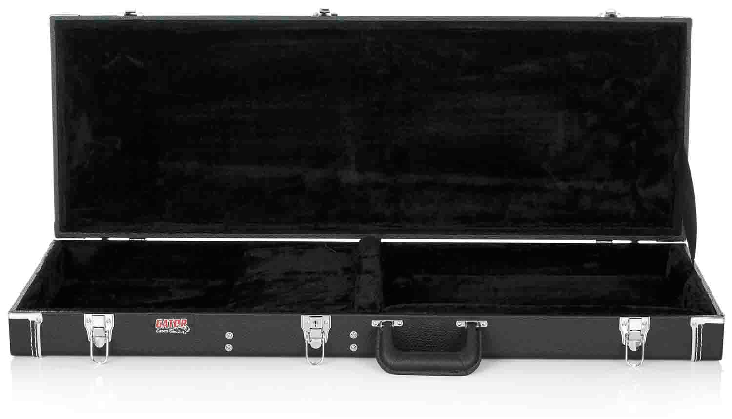 Gator Cases GW-ELECTRIC Deluxe Wood Case for Electric Guitars - Black - Hollywood DJ