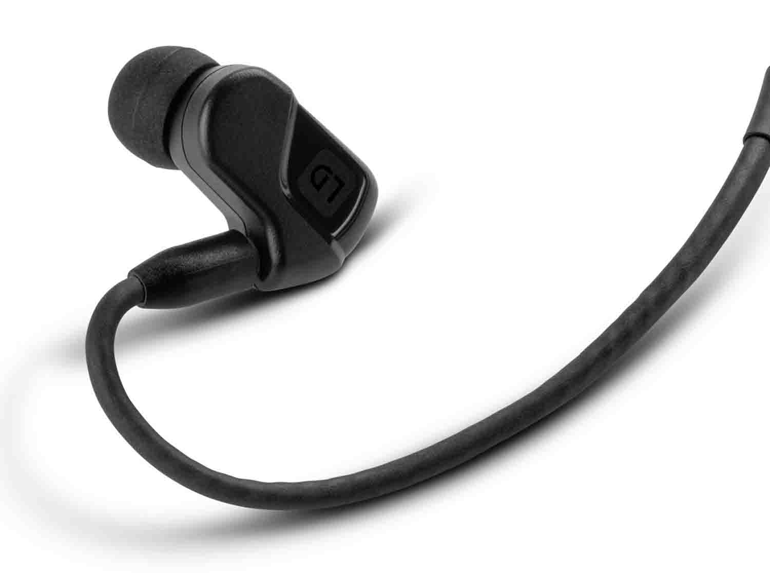 LD Systems IE HP 2 Professional In-Ear Headphones - Black - Hollywood DJ
