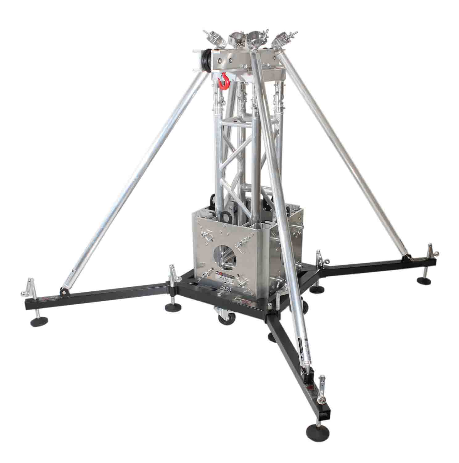 ProX XTP-GSBPACK3 PRO, Truss Tower Stage Lift System Package - Hollywood DJ