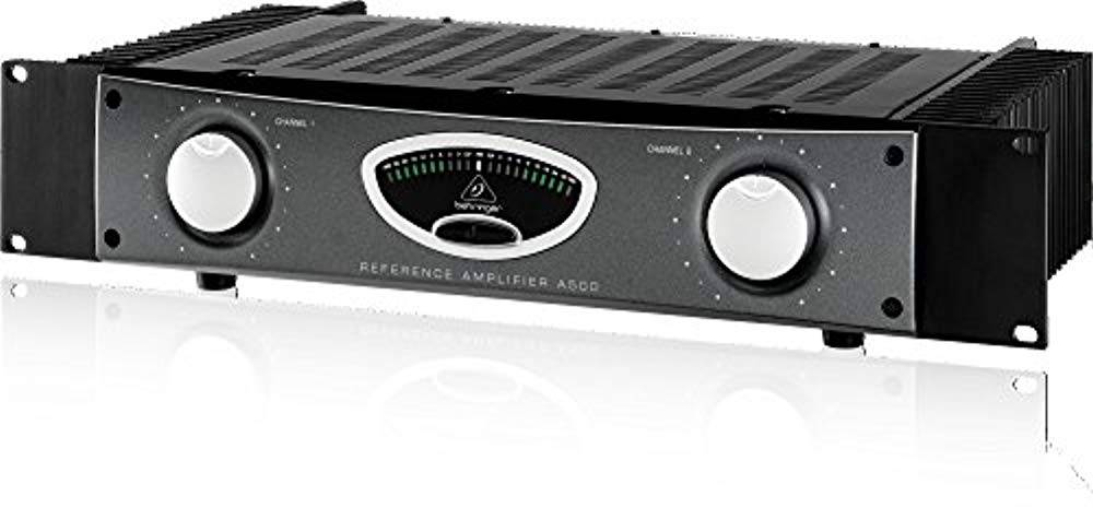 Behringer A500 Professional 600-Watt Reference-Class Studio Power Amplifier - Hollywood DJ