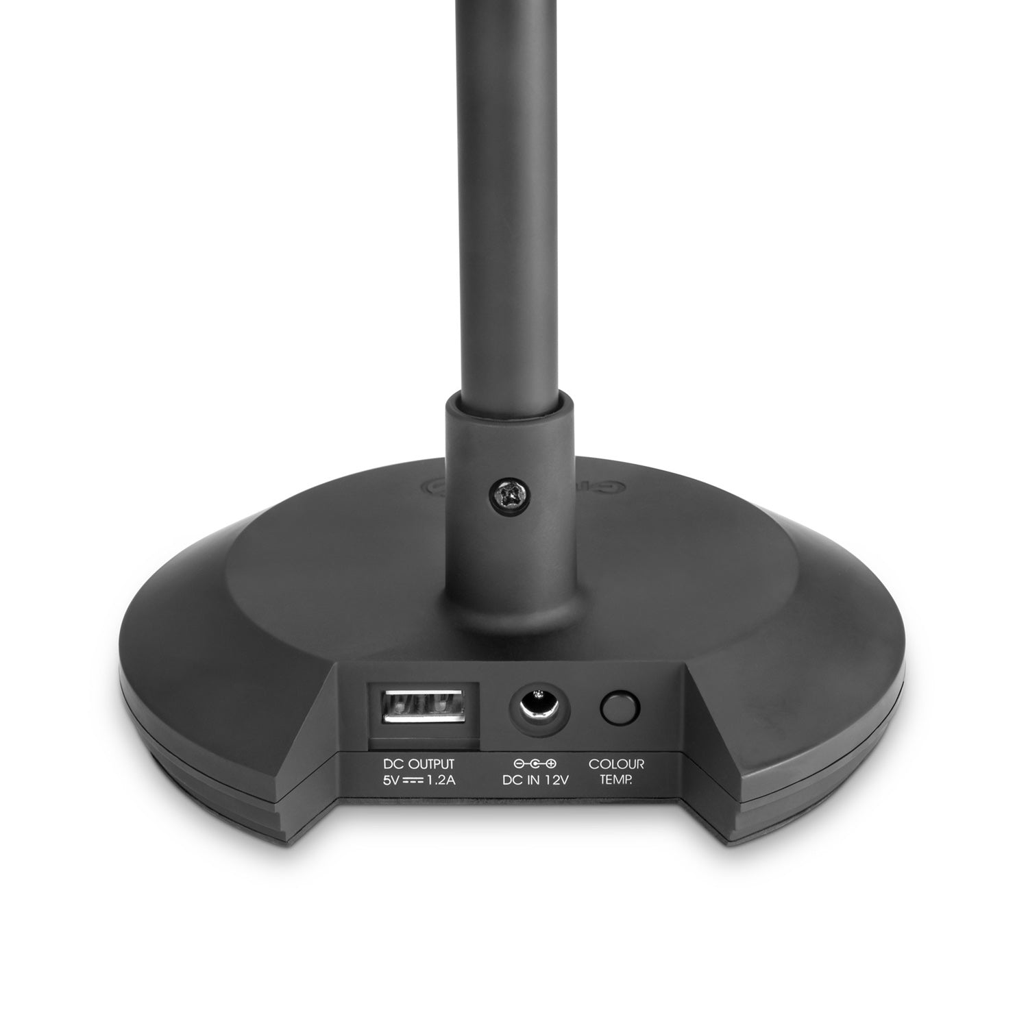 Gravity GLEDPLT2B Dimmable LED Desk and Piano Lamp with USB Charging Port - Hollywood DJ