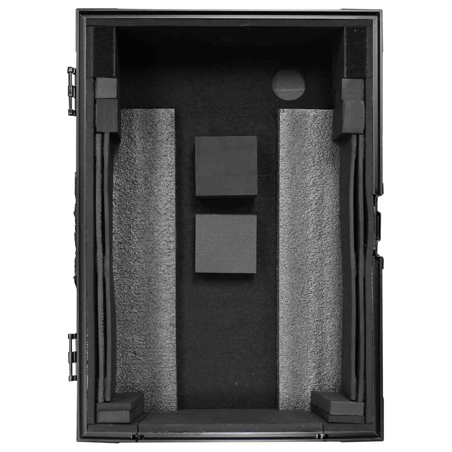 Odyssey FZCDJBL Universal DJ Flight Case for Large Format Media Player - Black - Hollywood DJ