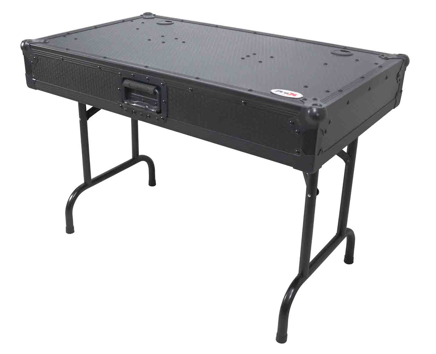 ProX XS-GIGTABLE26 (3FT) Gig-Table™ Universal Fold Out DJ Booth 26" Floor Height - Black Finish - Hollywood DJ
