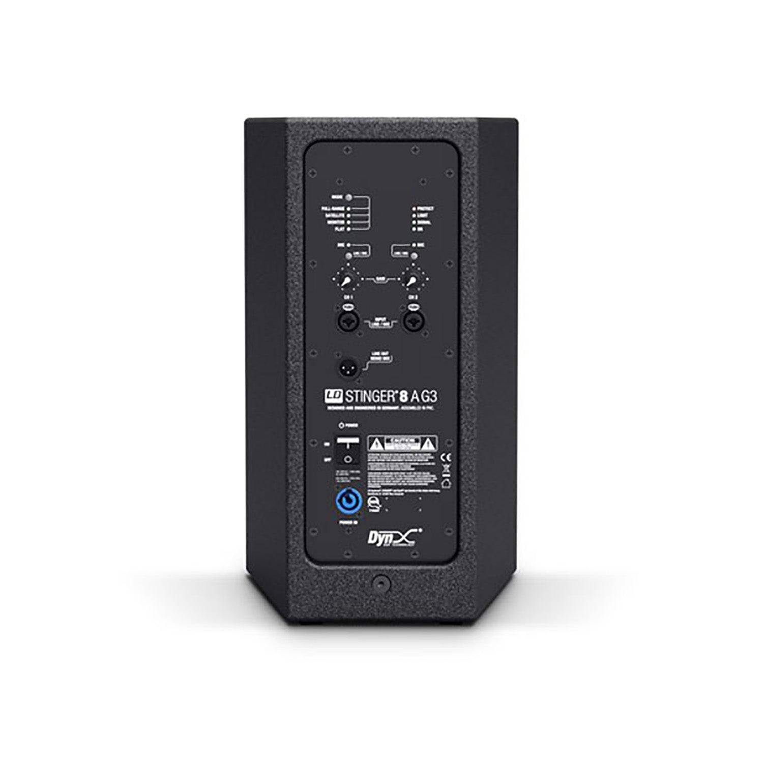 LD Systems STINGER 8 A G3, 2 Way Bass Reflex Active PA Speaker - 8 Inches - Hollywood DJ