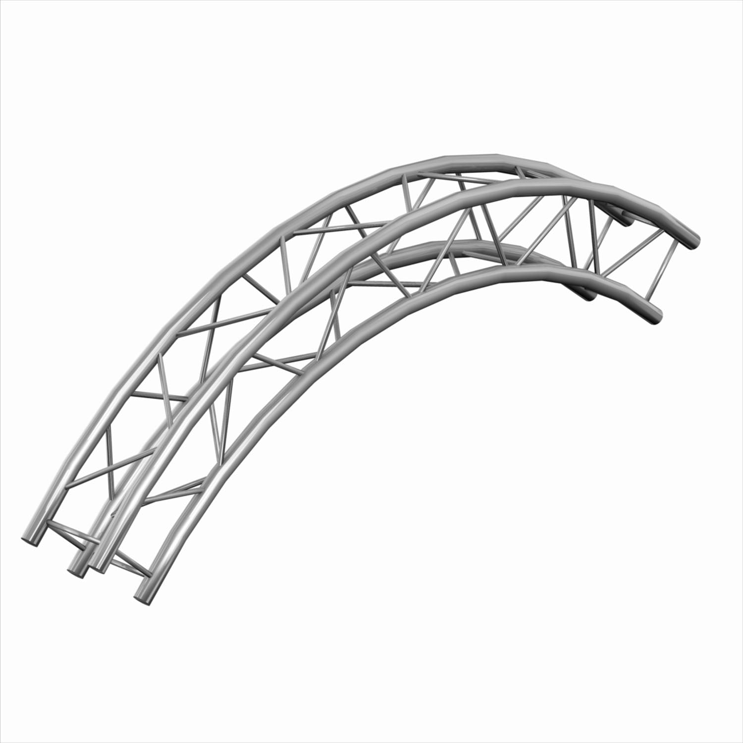 Chauvet Trusst CT290-430CIR-90, 3-m Arc Section High-grade, Lightweight Aluminum - Hollywood DJ
