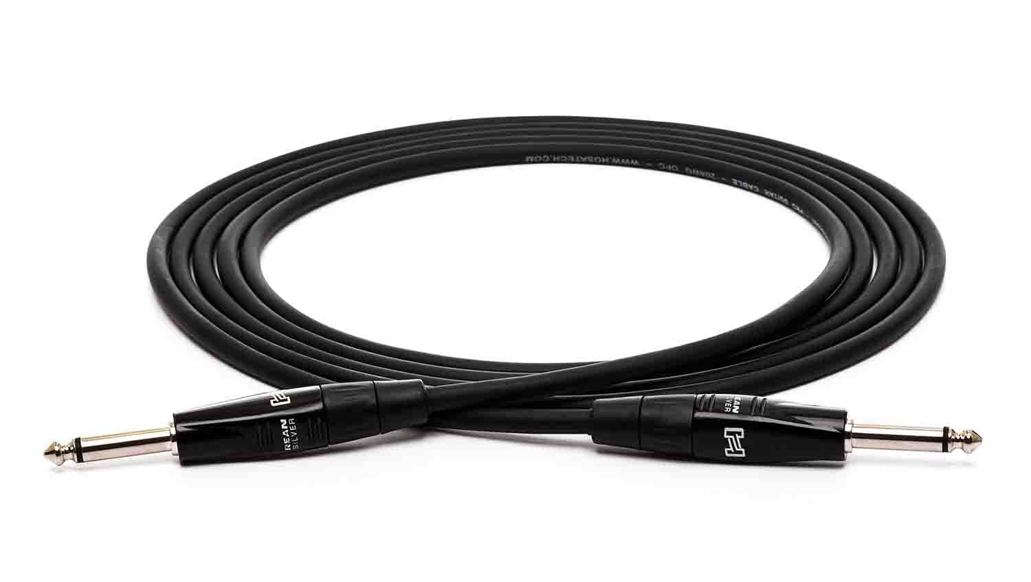 Hosa HGTR-020, Straight to Straight Pro Guitar Cable - 20 Feet - Hollywood DJ