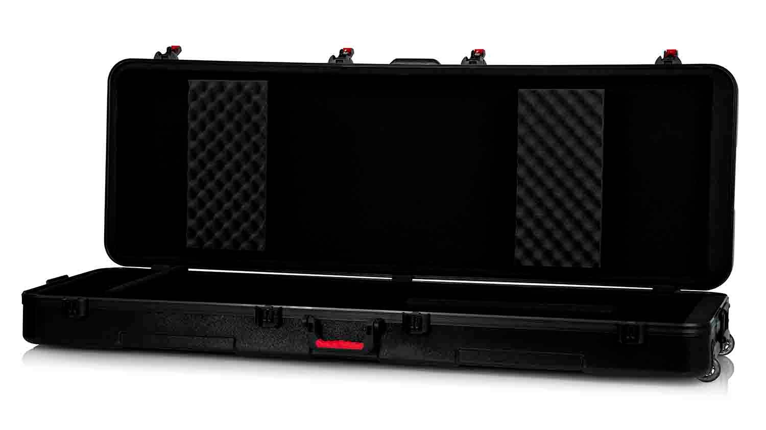 Gator Cases GTSA-KEY88 Keyboard Case for 88-note Keyboards with Wheels - Hollywood DJ