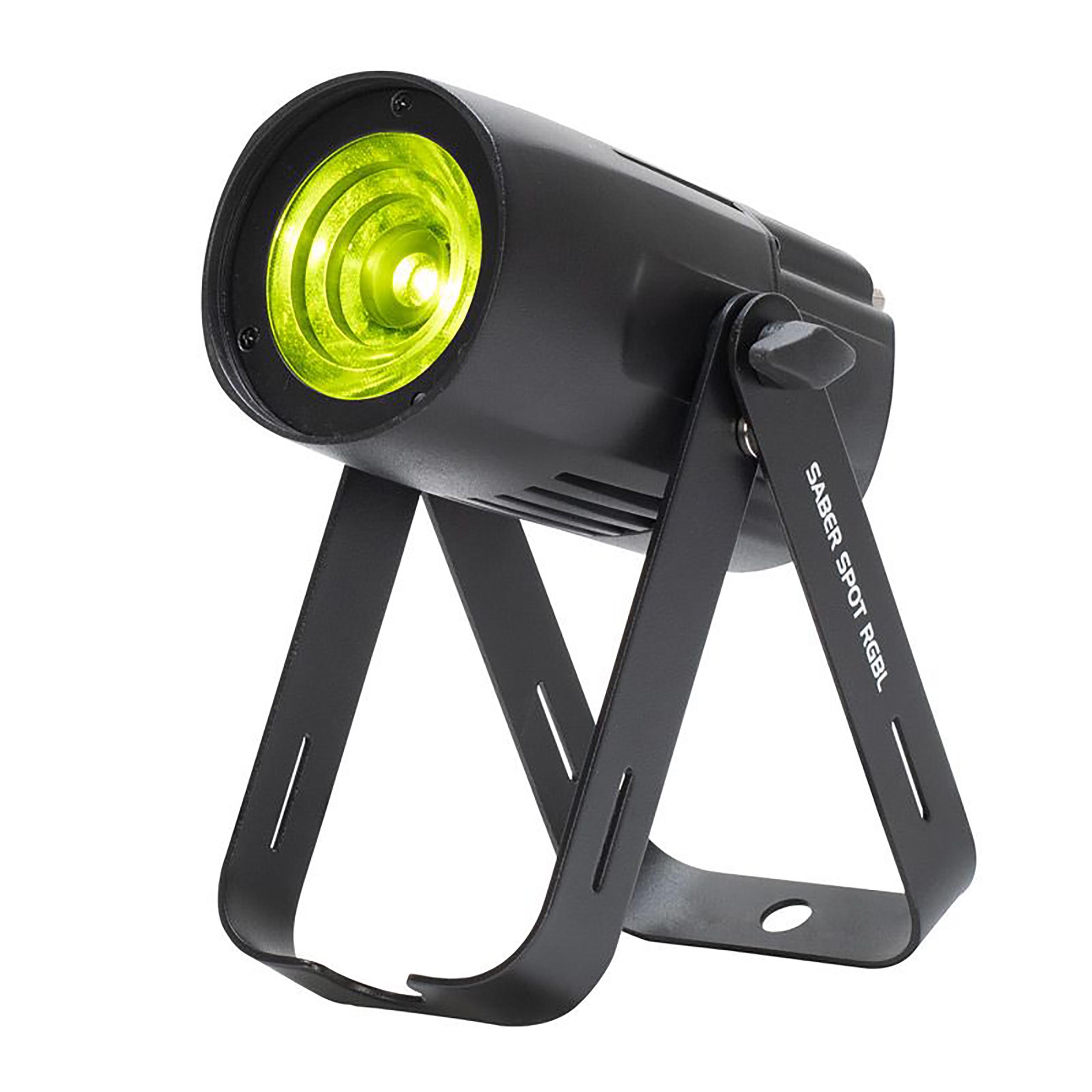 ADJ Saber Spot RGBL, Pin Spot LED With Wired Digital Communication Network - 20 Watt by ADJ