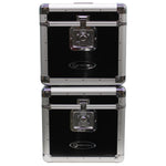 Odyssey KLP2BLK, KROM Series Black Stackable Record / Utility Case for 70 12″ Vinyl Records And LPs - Hollywood DJ