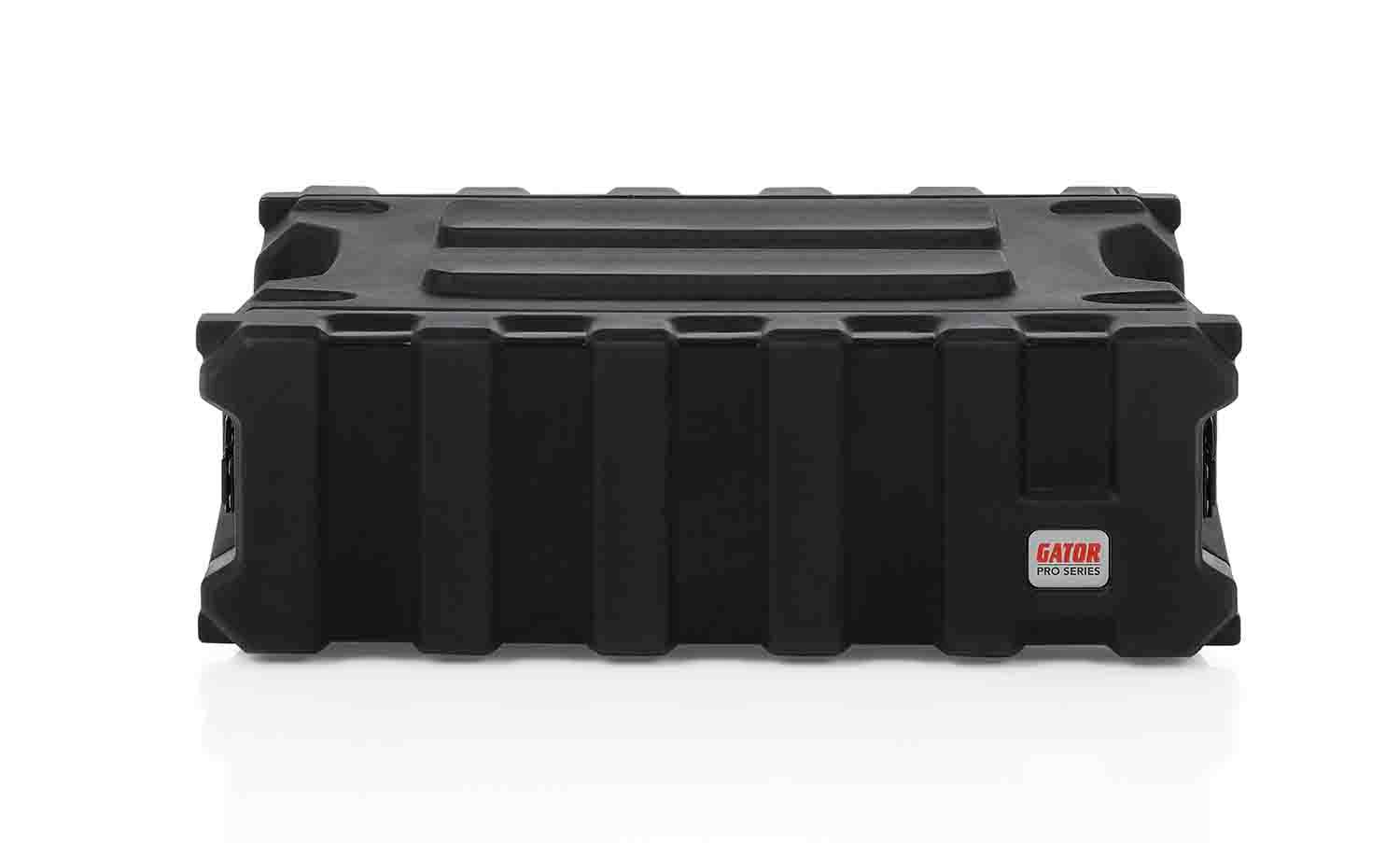 Gator Cases G-PRO-3U-13, 3U Deep Molded Audio Rack Case - 13 Inch - Hollywood DJ