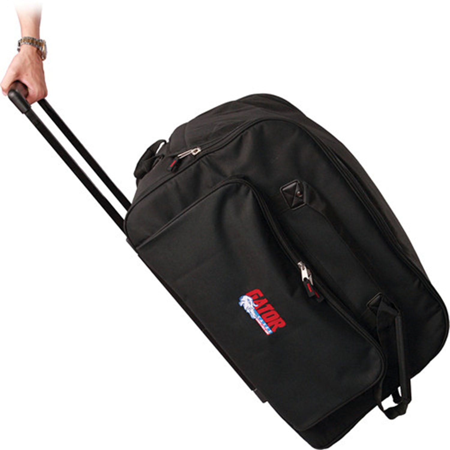 Gator Cases GPA-712LG, Large Format Rolling Bag for 12" Speakers - Hollywood DJ