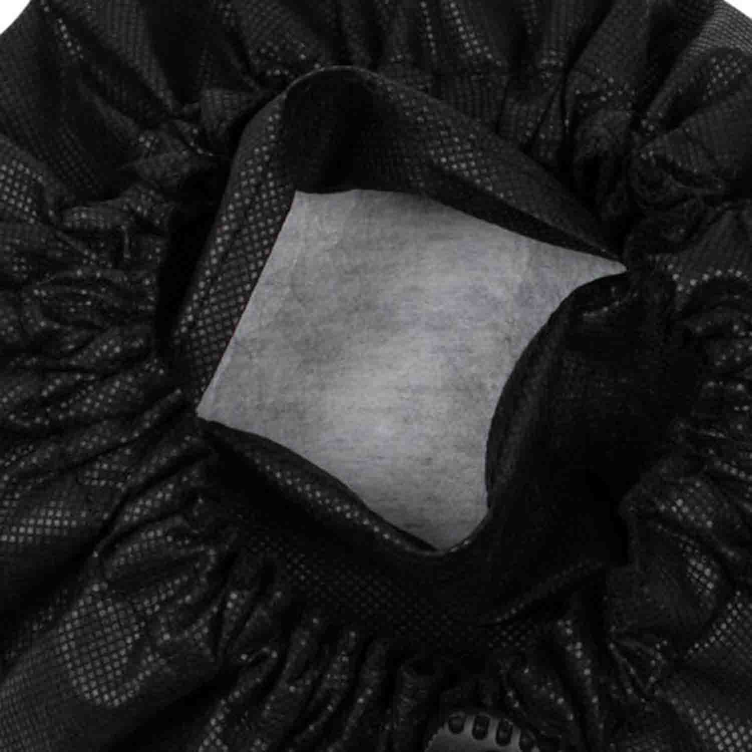 Gator Cases GBELLCVR0203BK 2-3 Inches Bell Cover with Merv 13 Filter - Black - Hollywood DJ