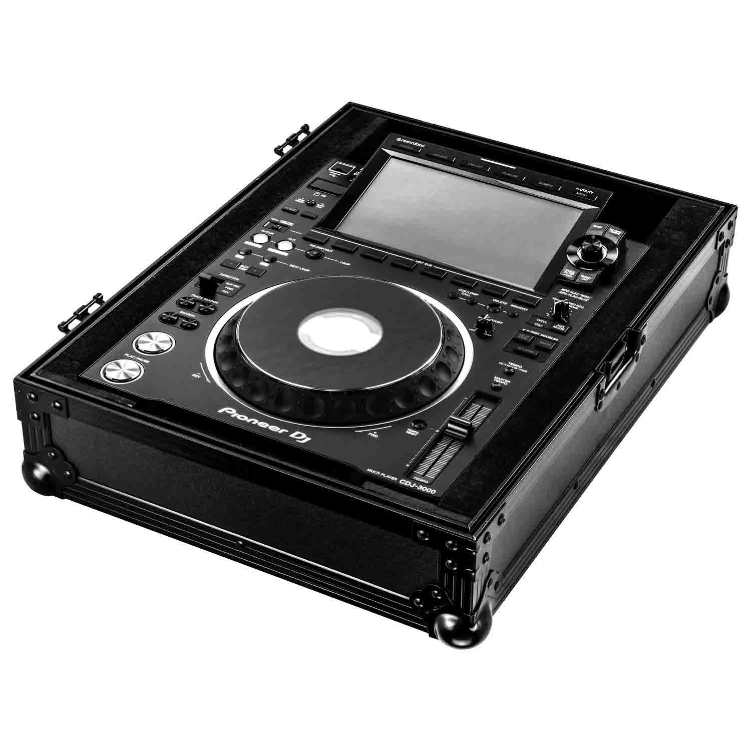 B-Stock: Odyssey FZCDJ3000BL Flight Case For Pioneer CDJ-3000 - Black - Hollywood DJ