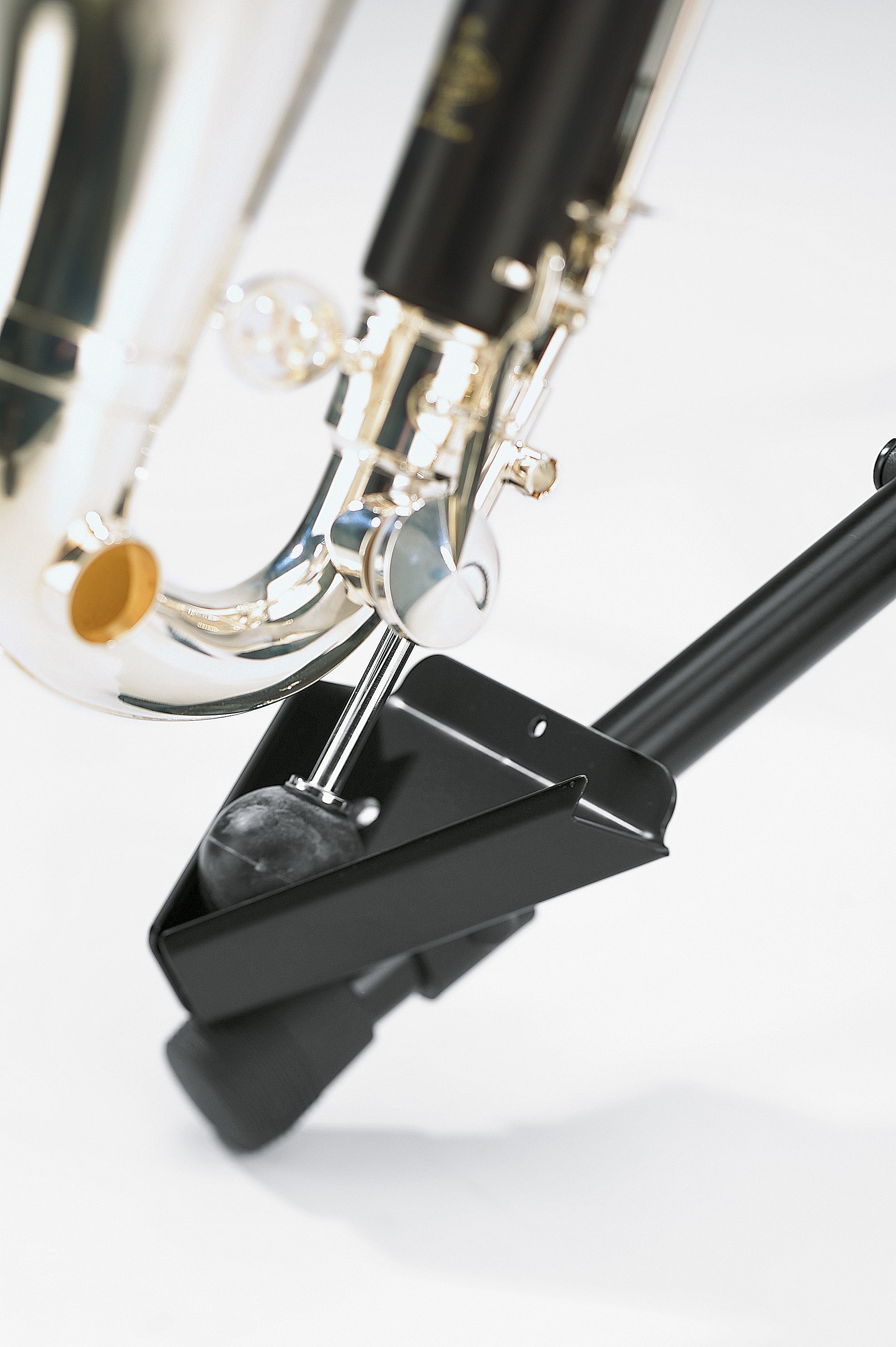 K&M 15060 Bass Clarinet Stand - Black - Hollywood DJ