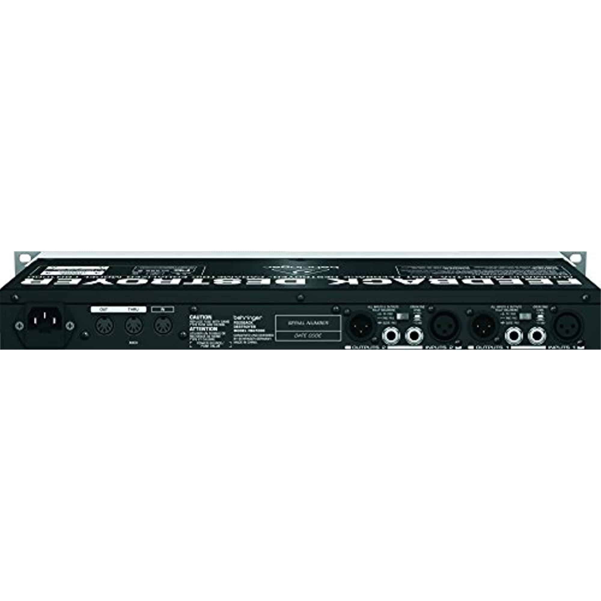 Behringer FBQ1000 Automatic Feedback Destroyer - Hollywood DJ