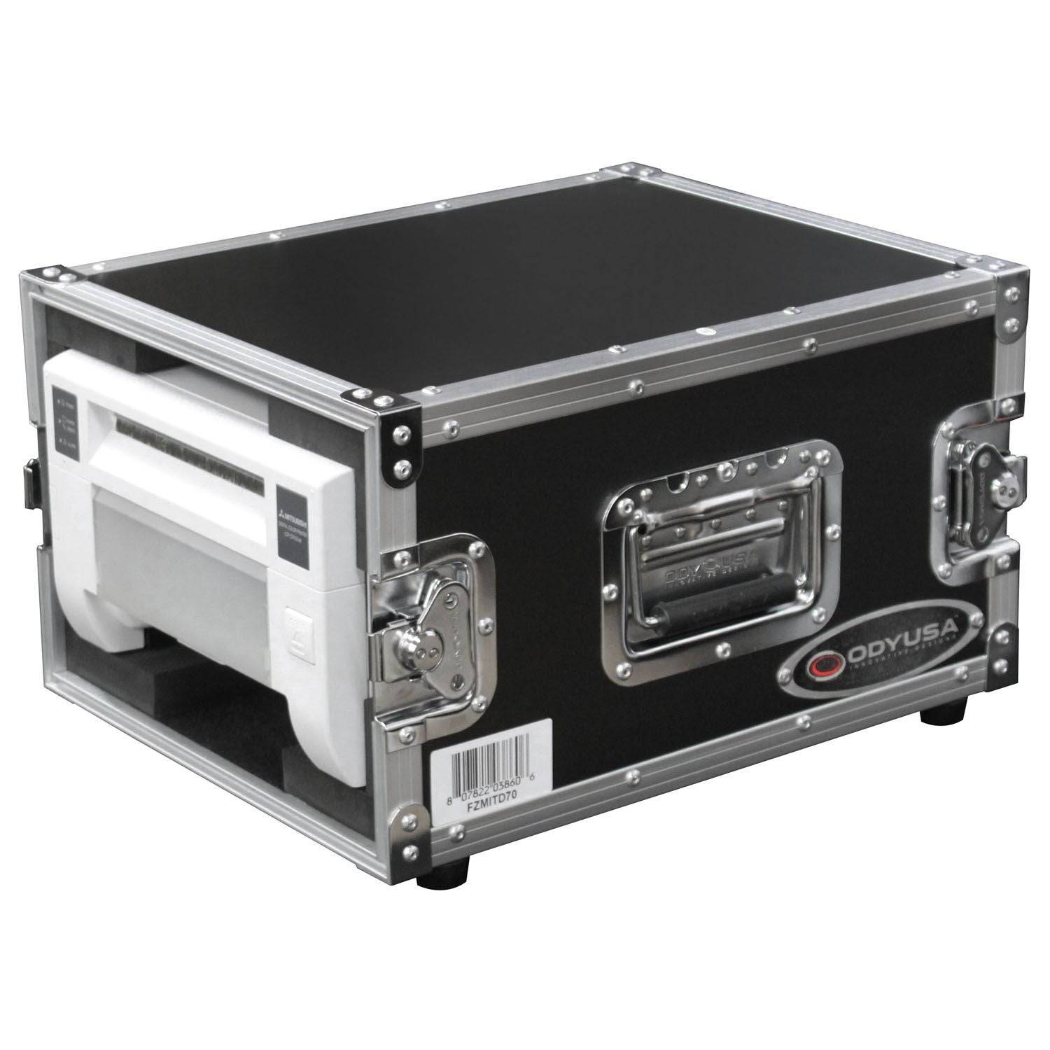 Odyssey FZMITD70 Photo Printer Flight Case For K60DW-S And CP-D80DW Printers - Hollywood DJ