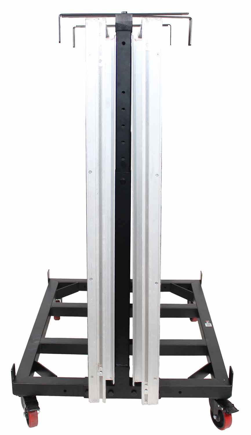 ProX X-STGX6 Rolling Dolly Cart for 4ft Width Stage Decks - Hollywood DJ