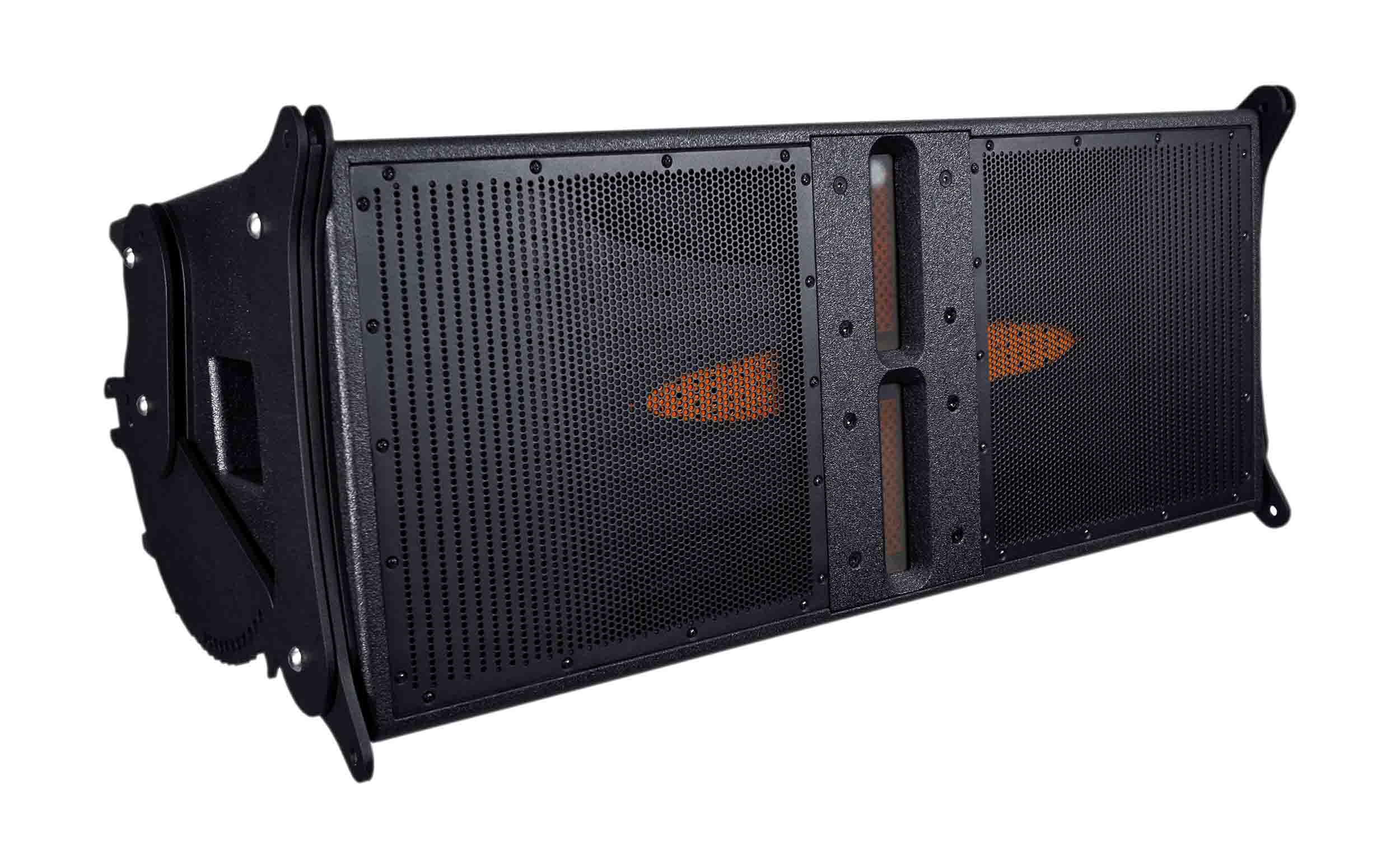 BassBoss BB-MFLA-MK3, 12-Inch Powered Line Array - Black - Hollywood DJ