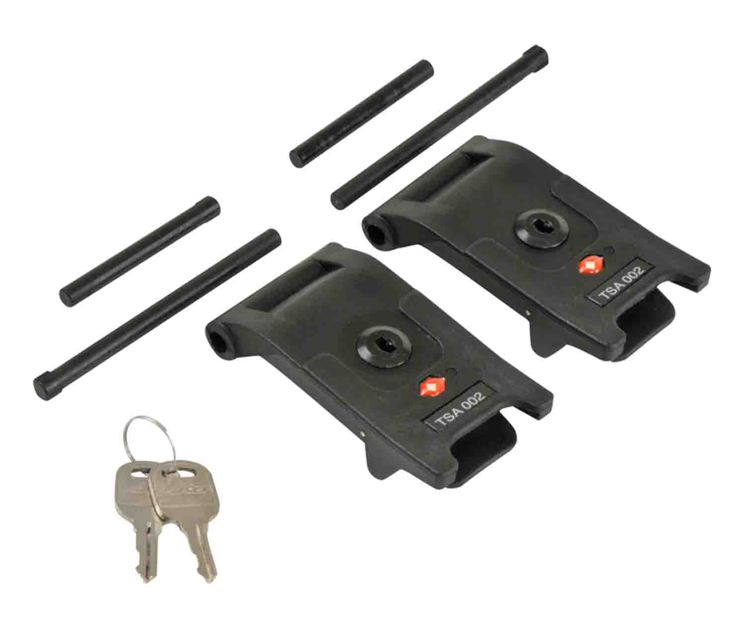 SKB Cases 3i-TSA-2 TSA-Compliant Locking Latch Kit - Hollywood DJ