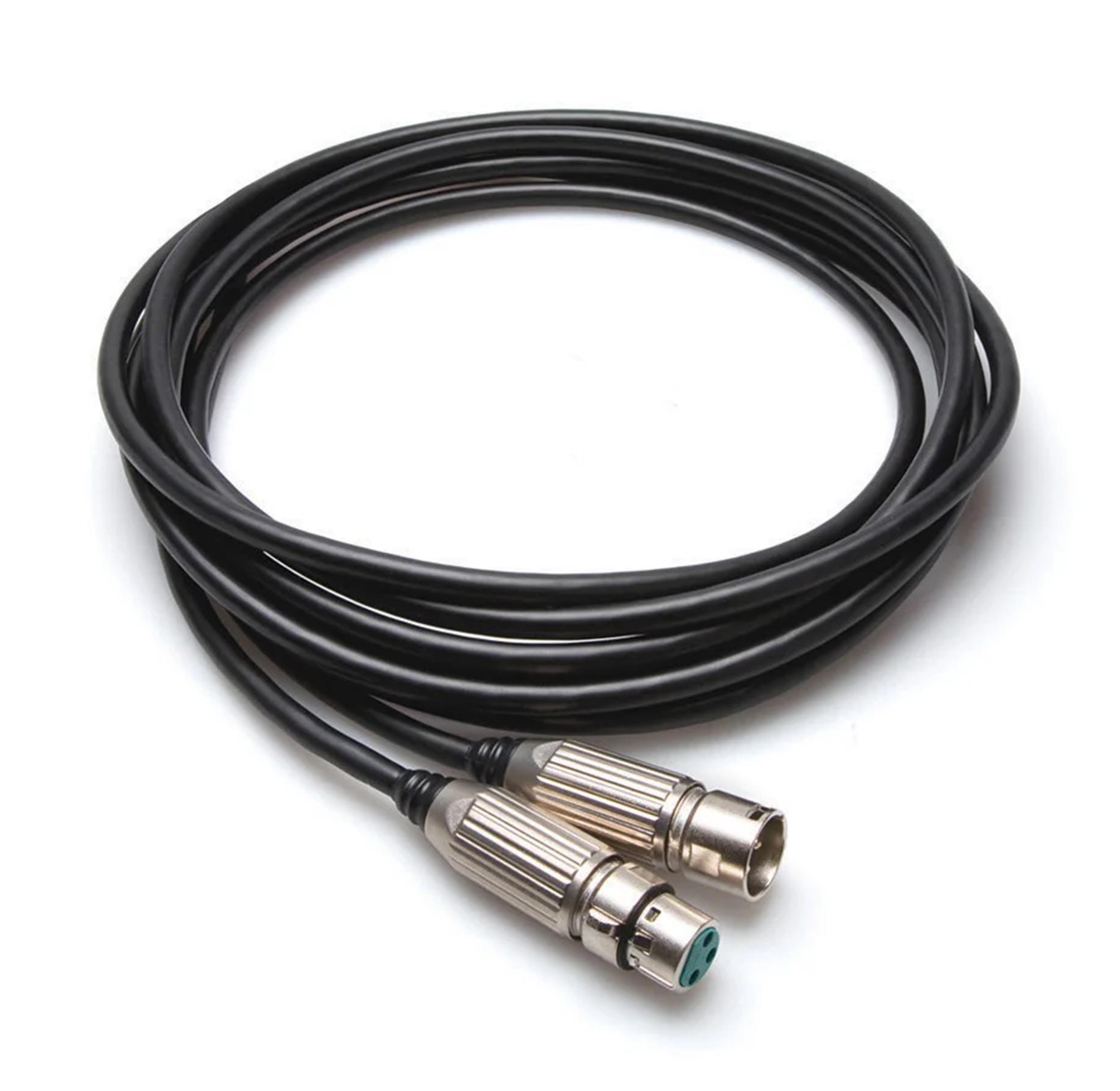 Hosa MSC, 3-Pin XLR Male to 3-Pin XLR Female Balanced Microphone Cable with Switchraft Connectors - Hollywood DJ
