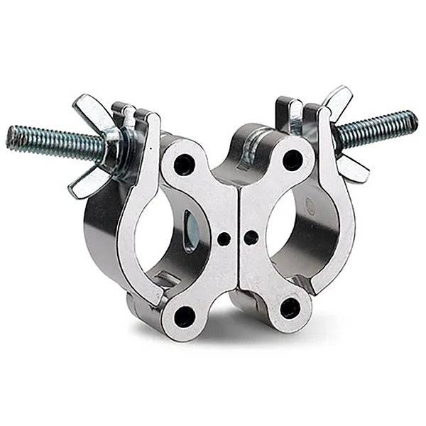 Odyssey LACSDP50, Aluminum Swivel Dual Pro Wide Lighting Clamp - Hollywood DJ