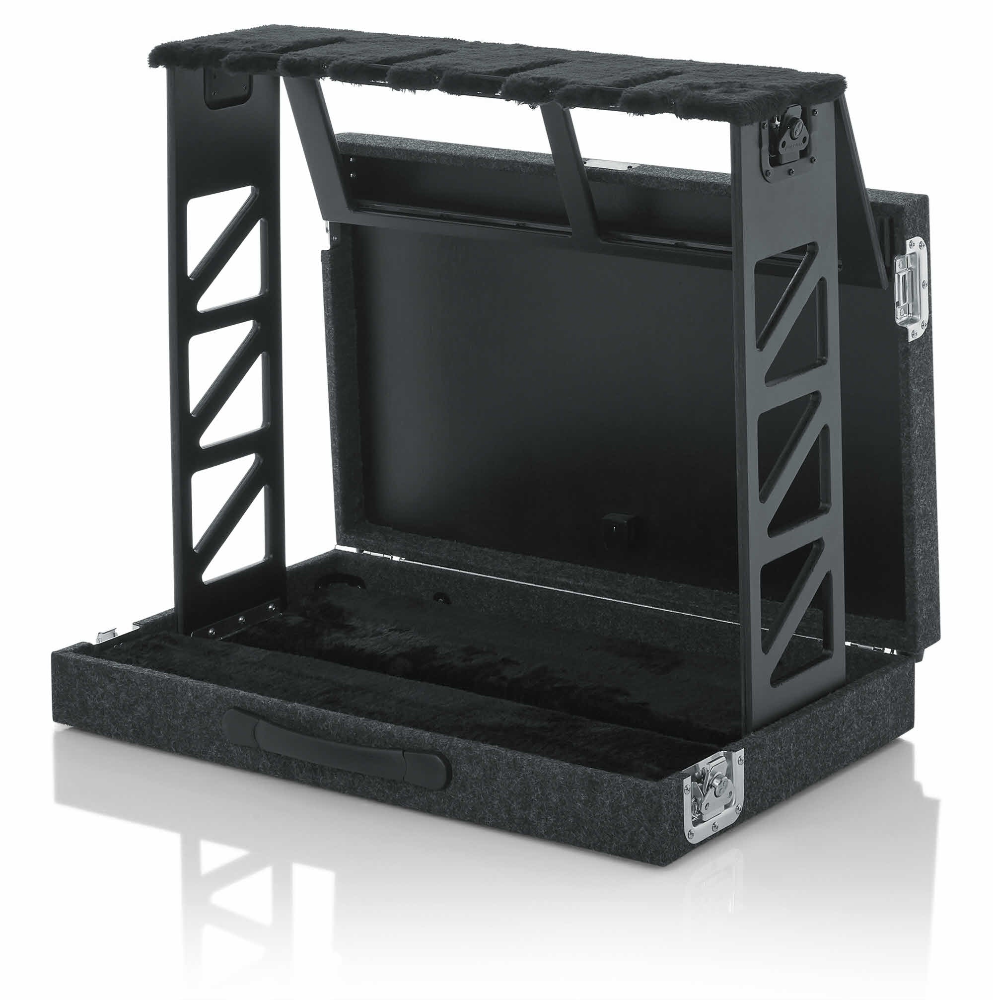 Gator Frameworks GTRSTD4 Guitar Rack Style Stand Holds 4 Guitars - Hollywood DJ