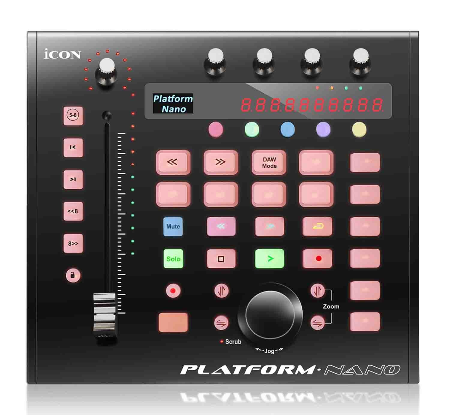 B-Stock: Icon Pro Audio Platform Nano DAW Control Surface with Motorized Fader - Hollywood DJ