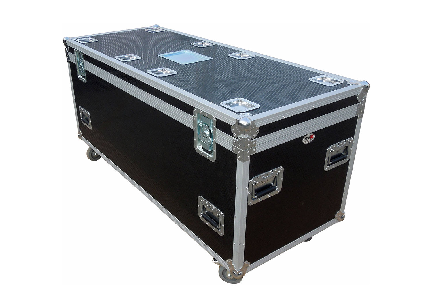 ProX XS-UTL246030W Heavy-Duty Truck Pack Utility Flight Case W-Divider and Tray Kit - 24"X60"X30" by ProX Cases