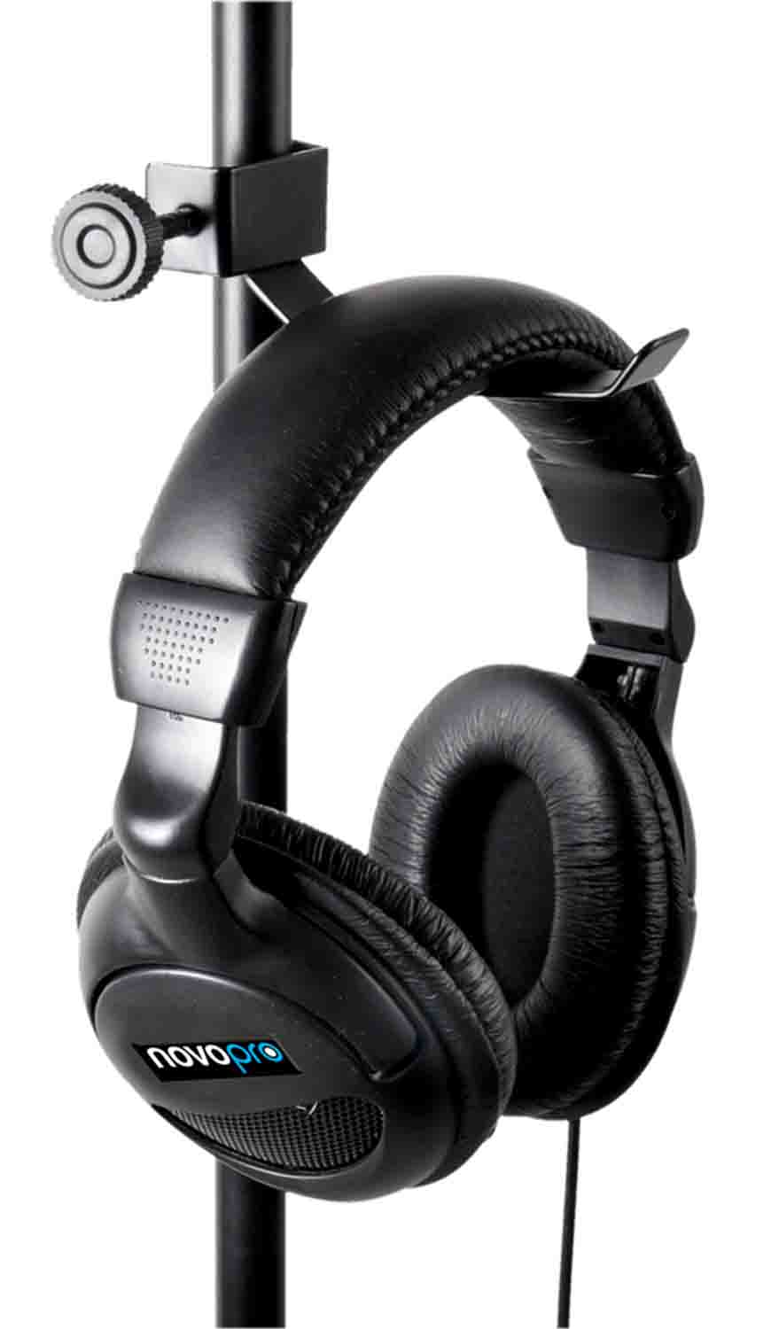 B-Stock: Novopro NOVO-NHH1 Headphone Holder Works with SDX Booth - Hollywood DJ