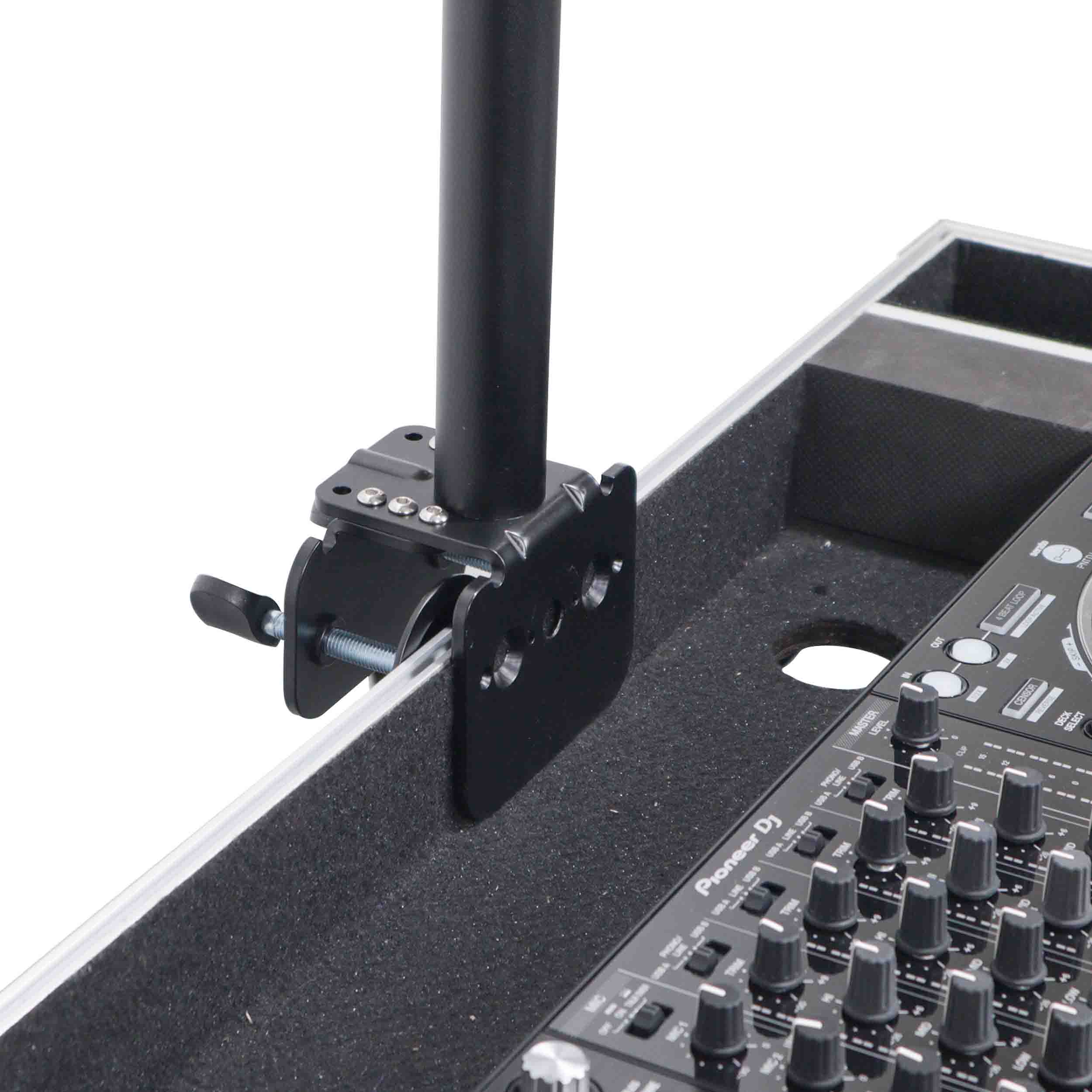 ProX X-FLEXARMBLK Adjustable Arm Mount Stand for 12-17" Laptop,VESA 75X75 and 100X100 fit 17-32" Monitor, Flight Case/Table - Black ProX Cases