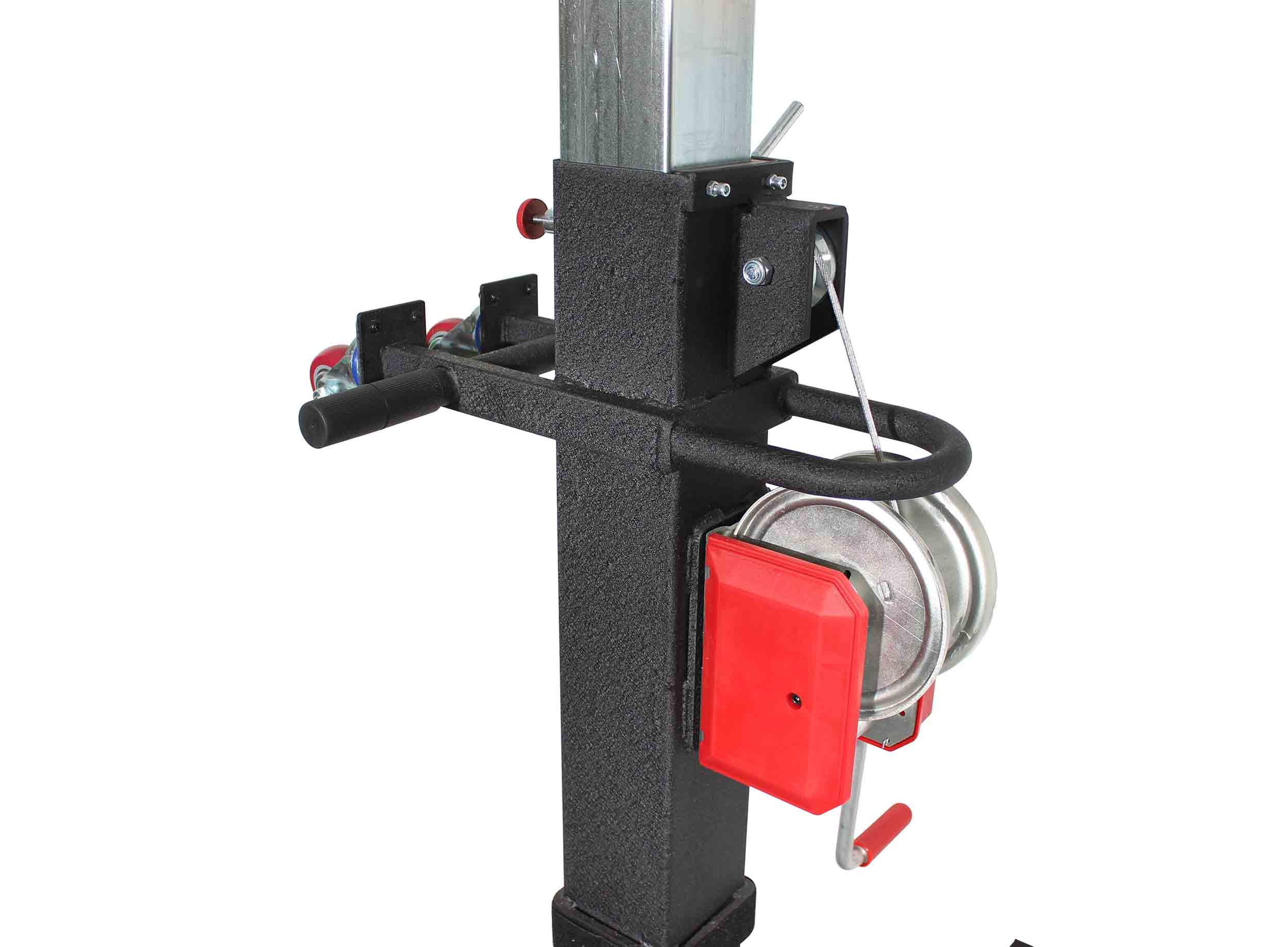 ProX XT-CRANK18FT-500 Lighting Heavy-Duty Crank Truss Stand 500 Lbs Capacity with Outriggers Center Load18'Includes T-Adapter Truss Mount - 18 Feet by ProX Cases