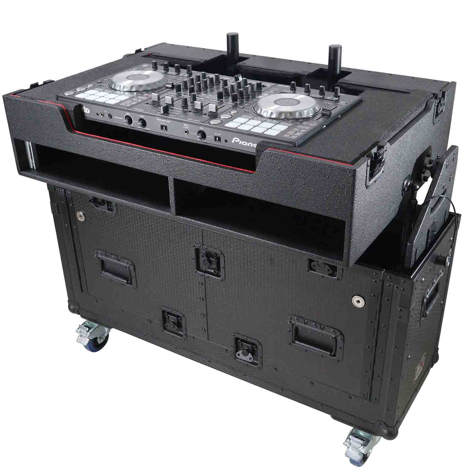 ProX XZF-UCXX Flip-Ready DJ Lift Case for Pioneer XDJ-XZ DDJ-SZ2 DDJ-SX3 DDJ-1000 / SRT - Hollywood DJ