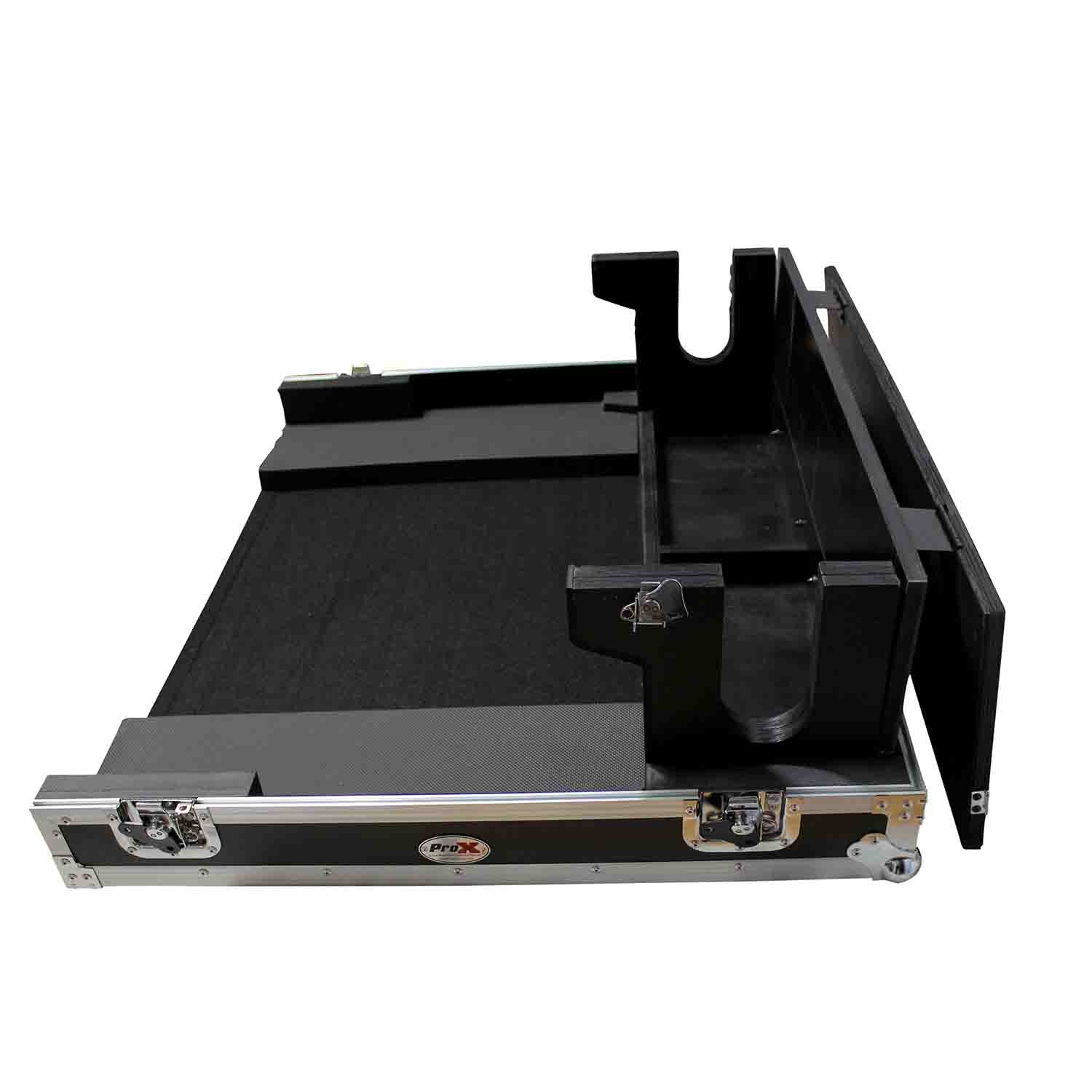 ProX XS-MIDM32DHW DJ Flight Case For Midas M32 Console with Doghouse and Wheels - Hollywood DJ