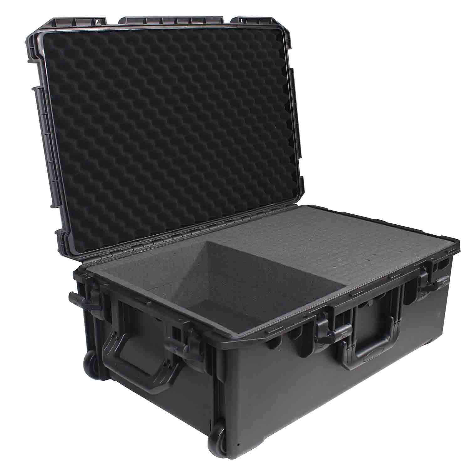 ProX XM-1101HW VaultX Large Watertight Case with Extendable Handle and Wheels - Hollywood DJ