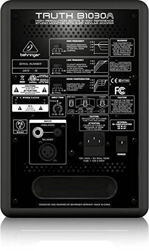Behringer B1030A High-Resolution 2-Way Reference Studio Monitor - Hollywood DJ