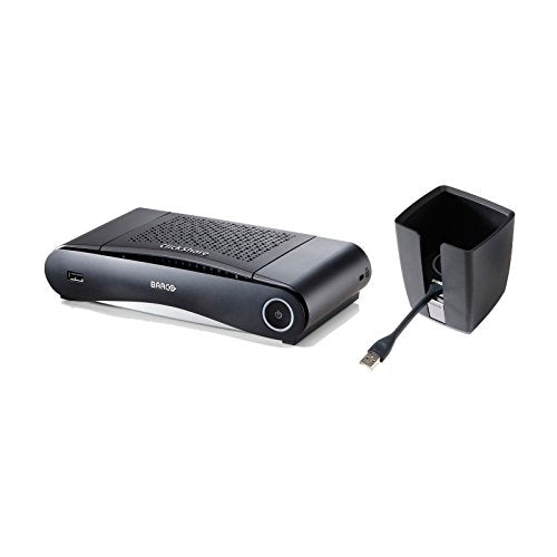 B-Stock: Barco CS-100 Bundle | Standalone Wireless Presentation System with ClickShare Tray - Hollywood DJ
