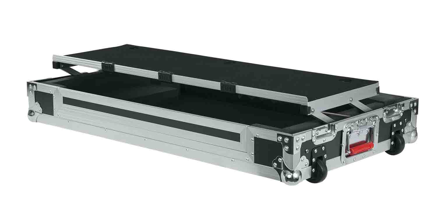 Gator Case G-TOURDSPDDJSZRZ G-TOUR Road Case for Pioneer DDJ-RZ/SZ Controller with Sliding Laptop Platform - Hollywood DJ