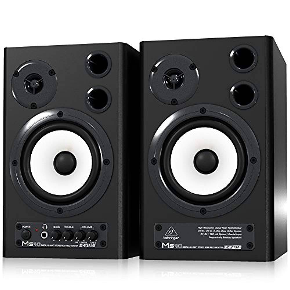 Behringer MS40, 40W Digital Stereo Near Field Monitor System - Hollywood DJ