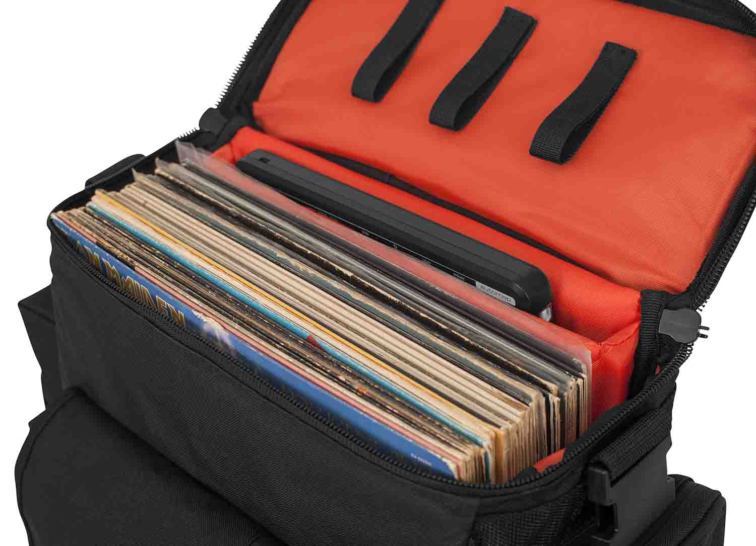 Gator Cases G-CLUB-DJ BAG G-Club Series DJ Bag for 35 LPs Records, Serato-Style Interface and Accessories - Hollywood DJ