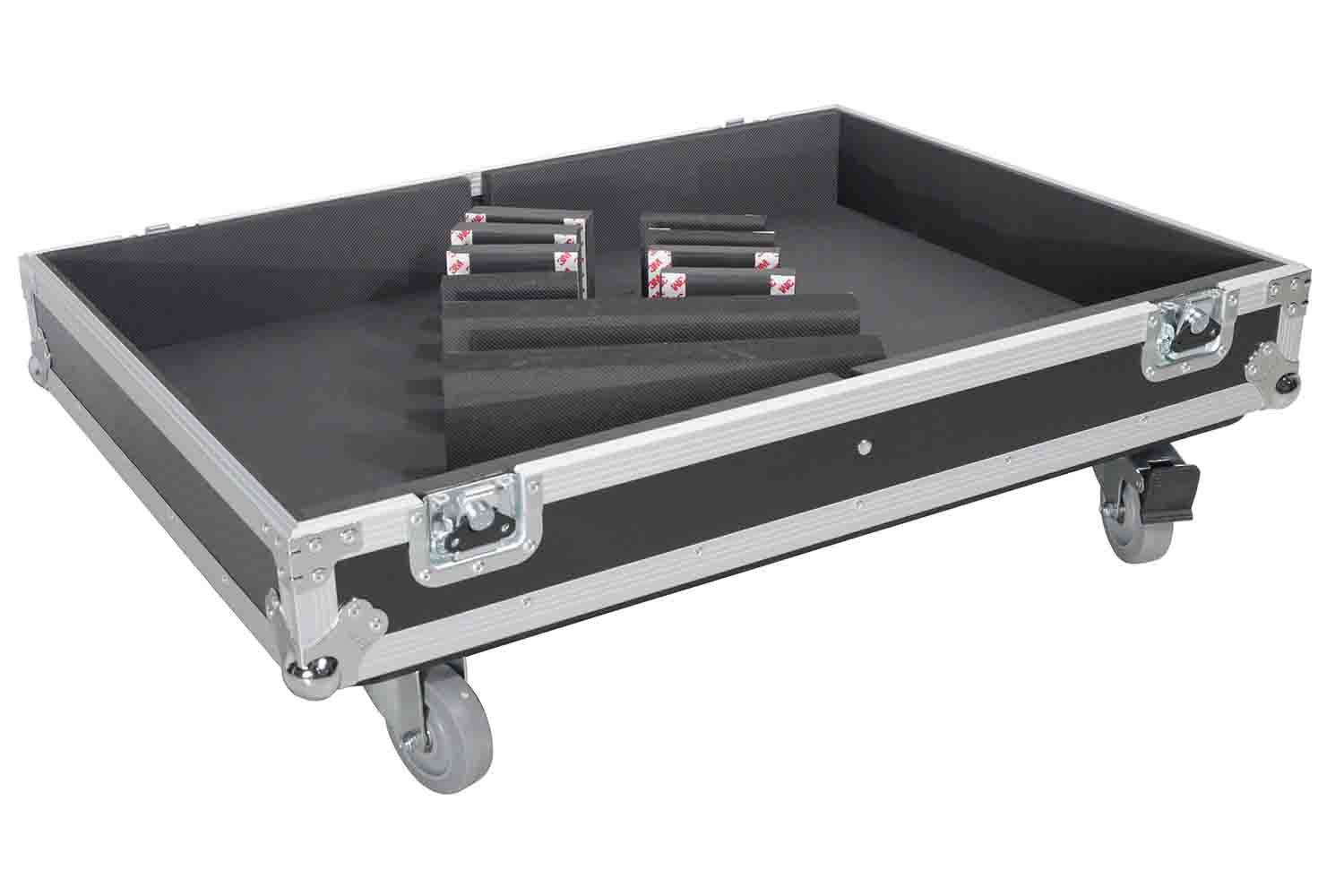 ProX XS-2X241817W ATA Style Flight Road Case - Stores 2x 15" Speakers - Hollywood DJ