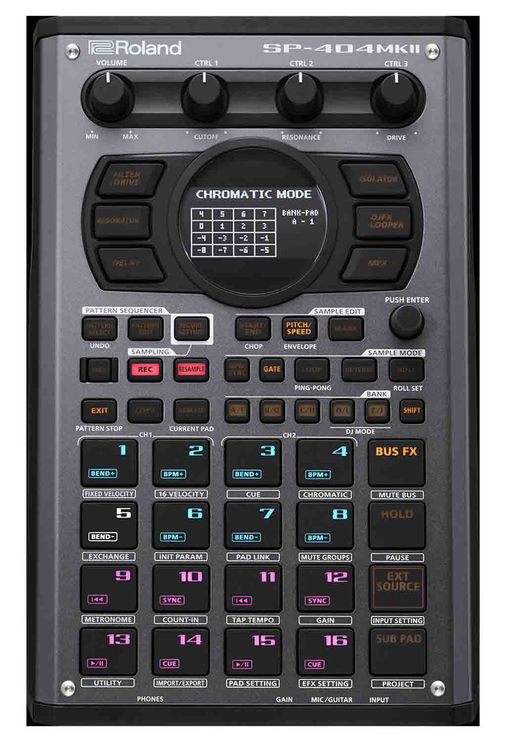 Roland SP-404MKII Creative Sampler and Effector - Hollywood DJ