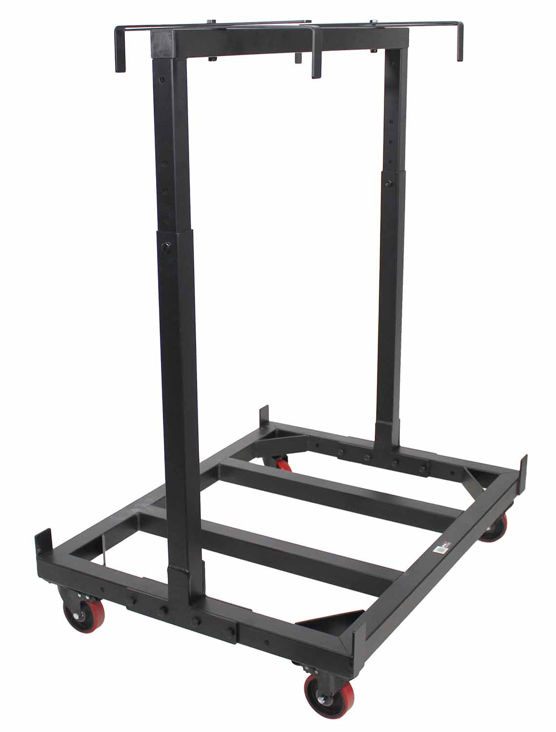 ProX X-STGX6 Rolling Dolly Cart for 4ft Width Stage Decks - Hollywood DJ