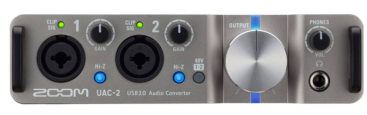 Zoom UAC-2 Super Speed Audio Interface With 2 Combo Balanced XLR/TRS - Hollywood DJ
