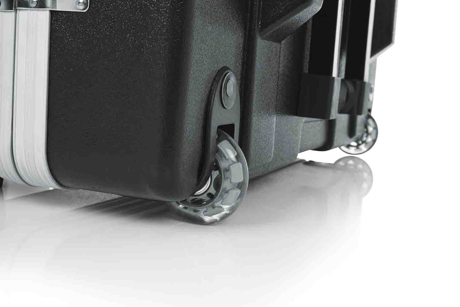 Gator Cases G-MIX 20X30 Mixer and Equipment Case with Wheels - 20″ X 30″ X 6″ - Hollywood DJ
