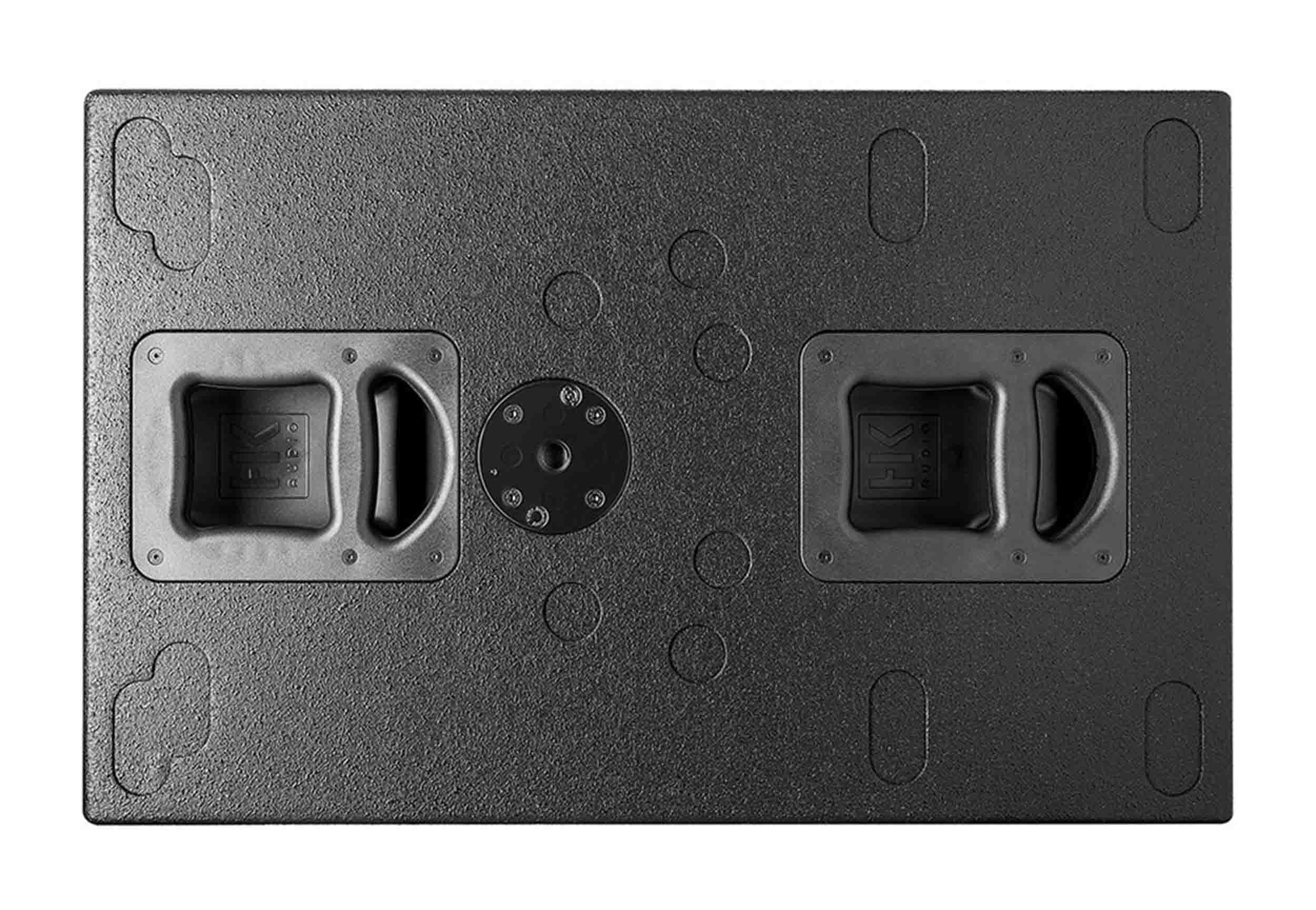 HK Audio LSUB-4000A, 1200W 18-Inch Dual Vented Powered Subwoofer - Black - Hollywood DJ