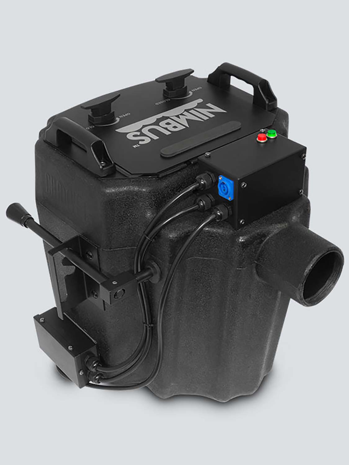 Chauvet DJ Lighting Package with Nimbus Professional Dry Ice Machine and 3-Pin XLR Male to Female Cable - Hollywood DJ