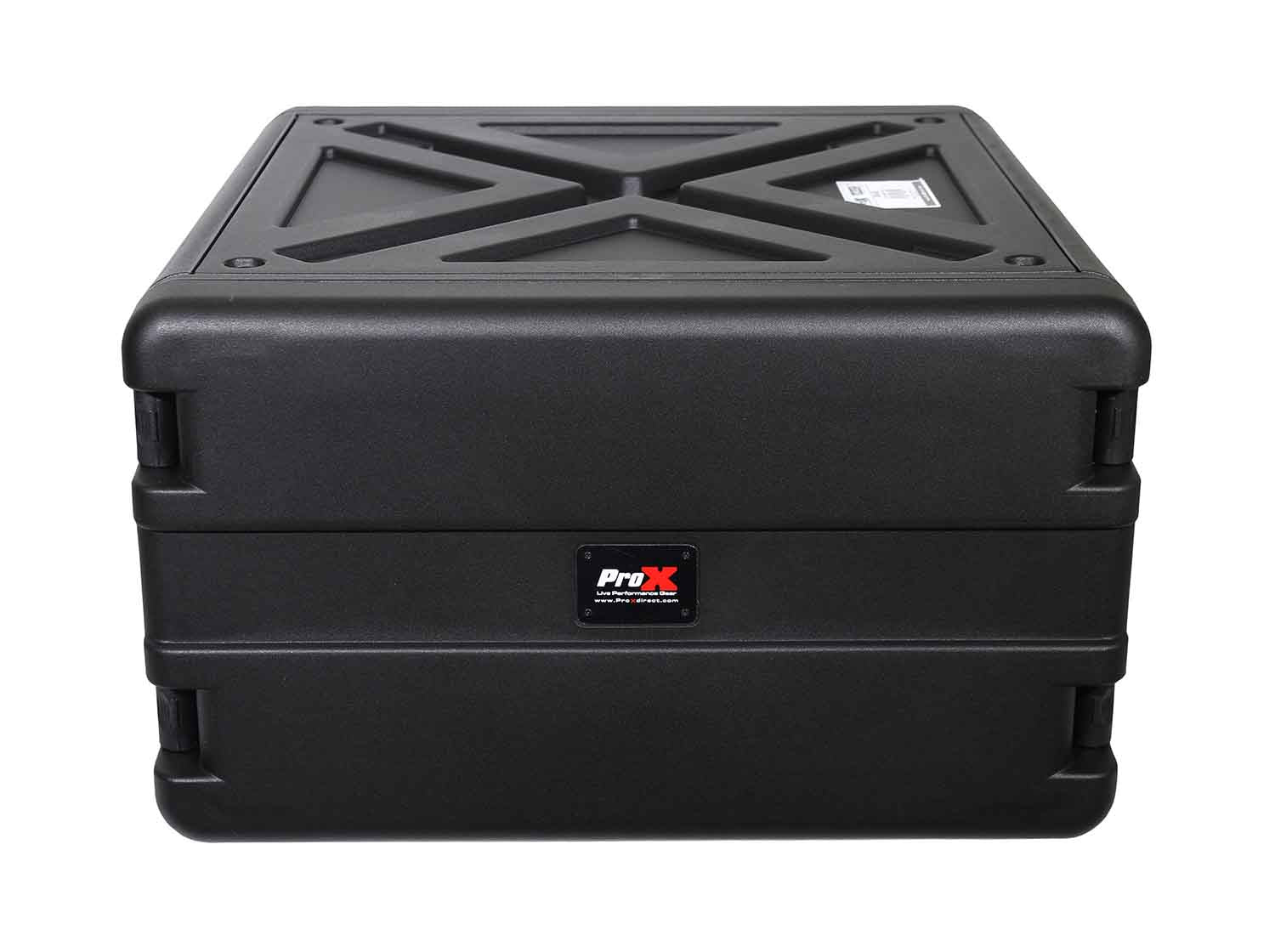 ProX XM-6U VaultX 6U Rack Air-tight, Water-Sealed ABS Case - Hollywood DJ