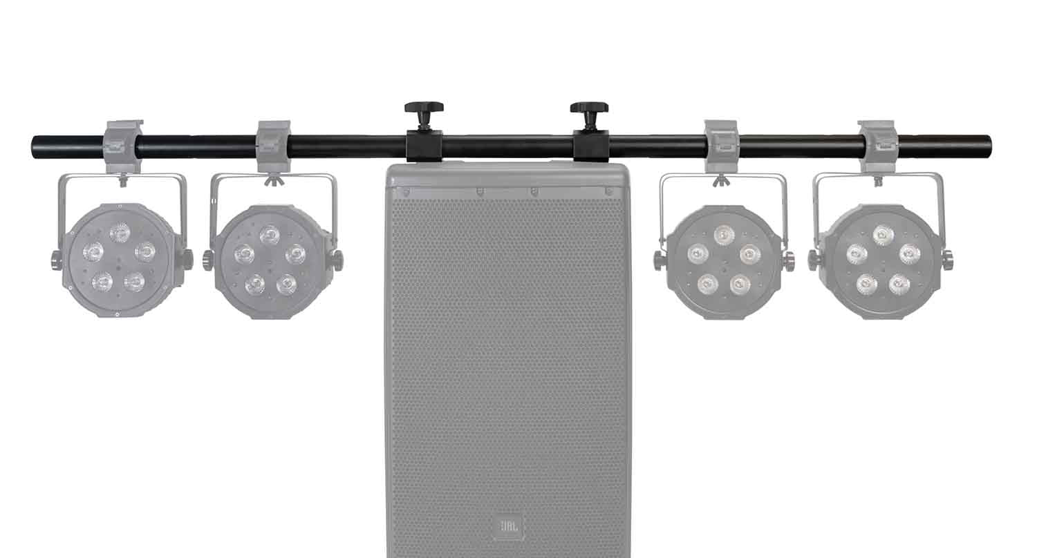 Gator Frameworks GFW-LIGHTSPKFLYMT Lighting Crossbar to Mount Speakers with Fly Points - Hollywood DJ
