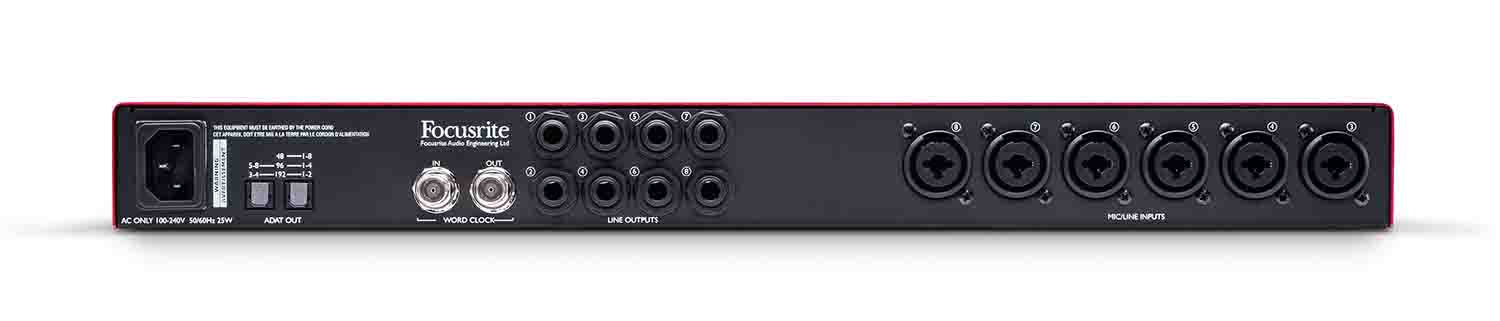 Focusrite Scarlett OctoPre Dynamic 8-Channel Preamp and Interface - Hollywood DJ